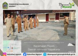 Sambut Agenda Rasul, Lurah Ngunut Ajak Seluruh Pamong Bersinergi dan Sukseskan Tradisi Budaya